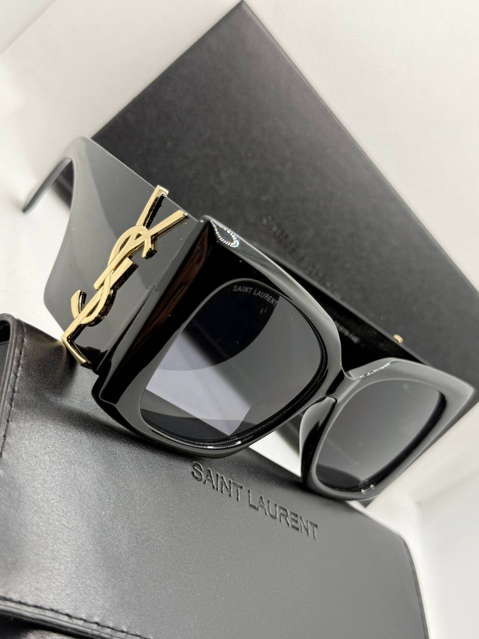Ysl Glasses Black Gold
